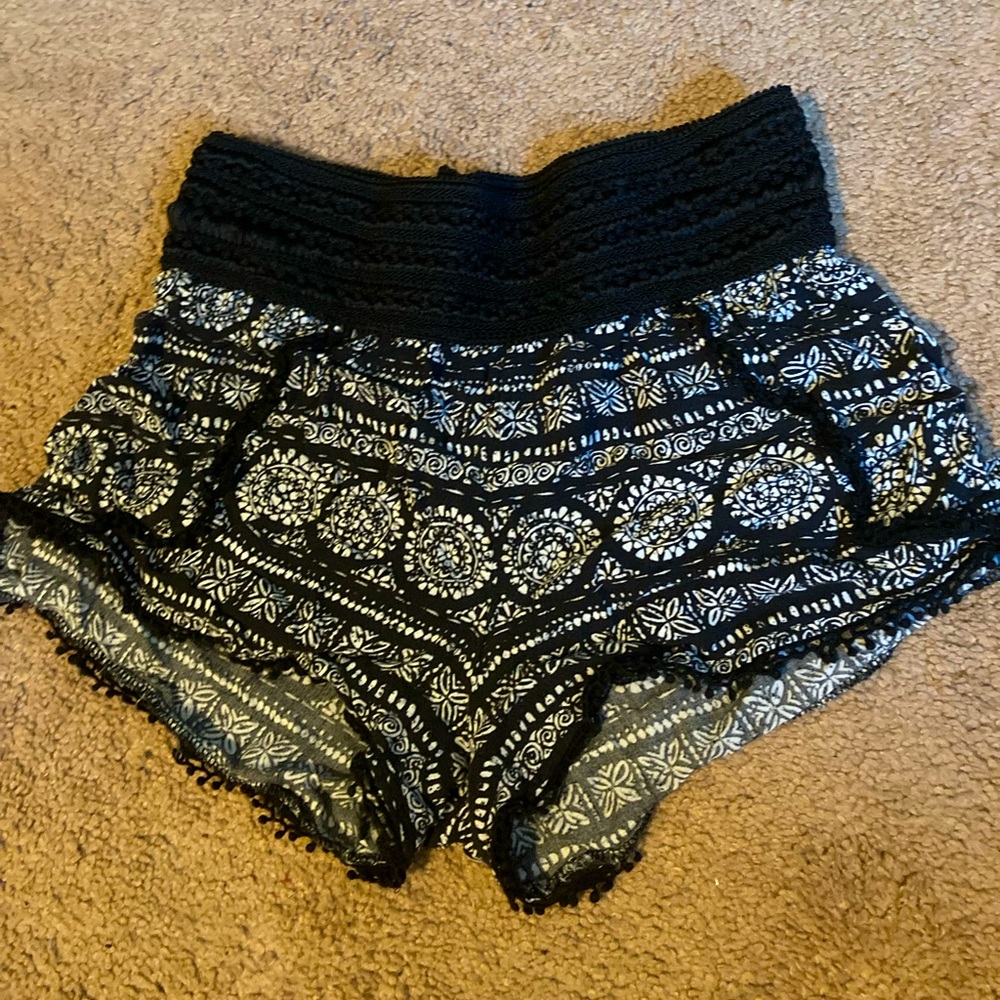 Black shorts